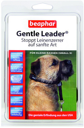 Beaphar Licou anti-traction cuir (taille M)