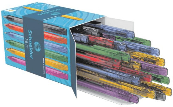 Schneider Stylo bille Fave (50 pièces)