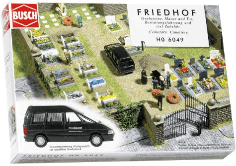 Busch Model Cimetière (6049)