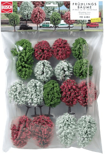 Busch Model 16 arbres fleuris (6484)