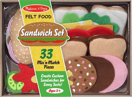 Melissa and doug sandwich set sales