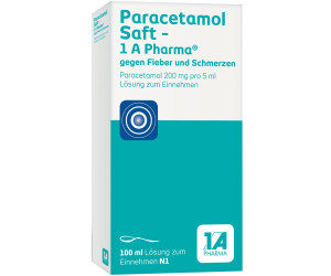 Paracetamol Saft 100 Ml Ab 1 21 Preisvergleich Bei Idealo De