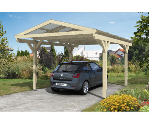 Skan Holz Satteldach Einzel Carport Tiefe 541 Cm Ab 2 919 00 Preisvergleich Bei Idealo At
