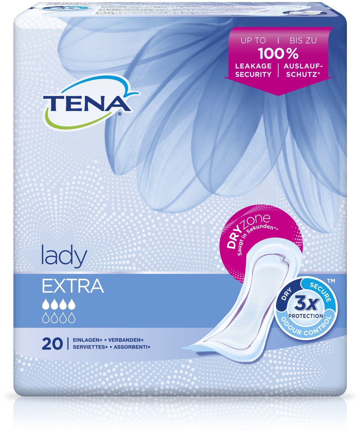 Tena Lady Extra a € 4,00 (oggi)  Migliori prezzi e offerte su idealo