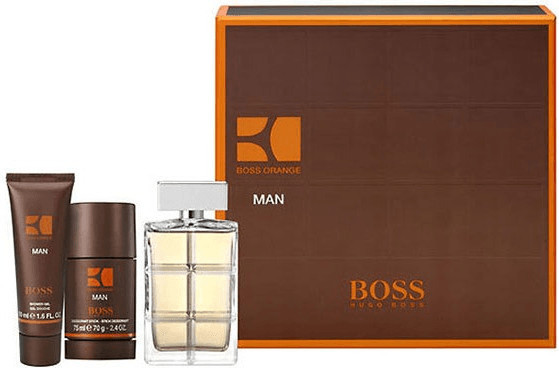 Hugo Boss Orange Man Set (EdT 100ml + DS 75ml + SG 50ml)