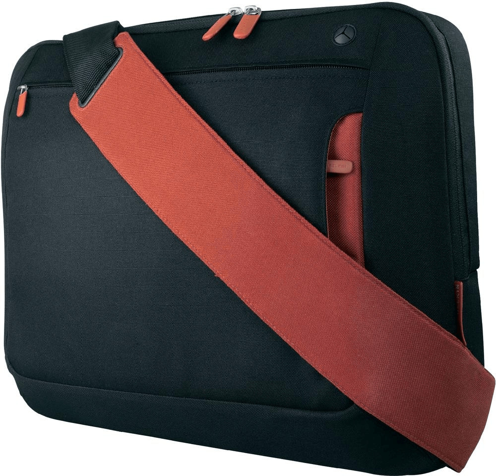 Belkin 17" Courier Bag black/red
