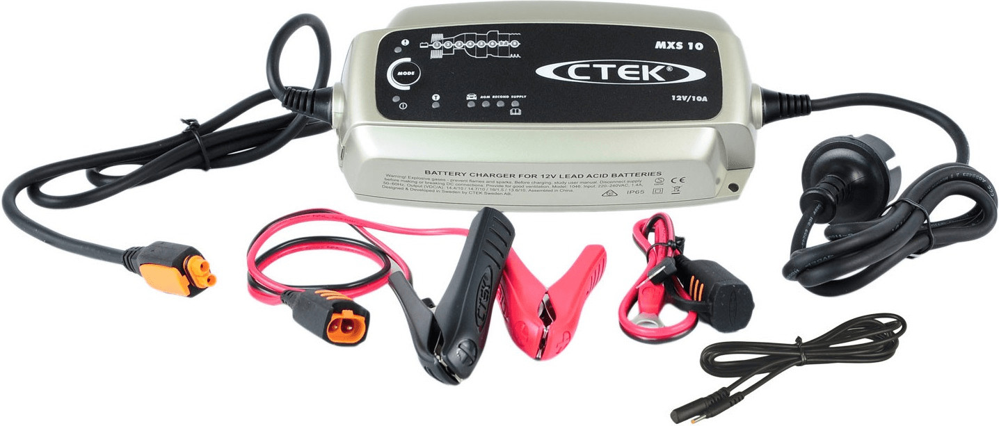Chargeur maintien de charge CTEK MXS10 12V 10A