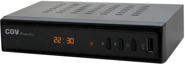 Récepteur Décodeur TNT HD Double Tuner CGV Etimo 2T-c + Câble HDMI 4K