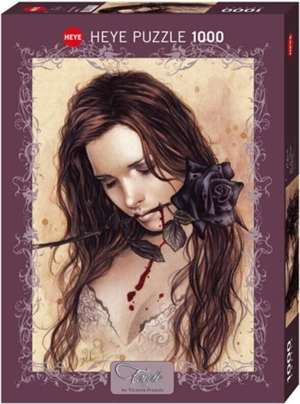 Heye Victoria Frances: Dark Rose (1000 Pieces)