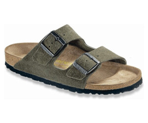 Arizona slim soft taupe suede top