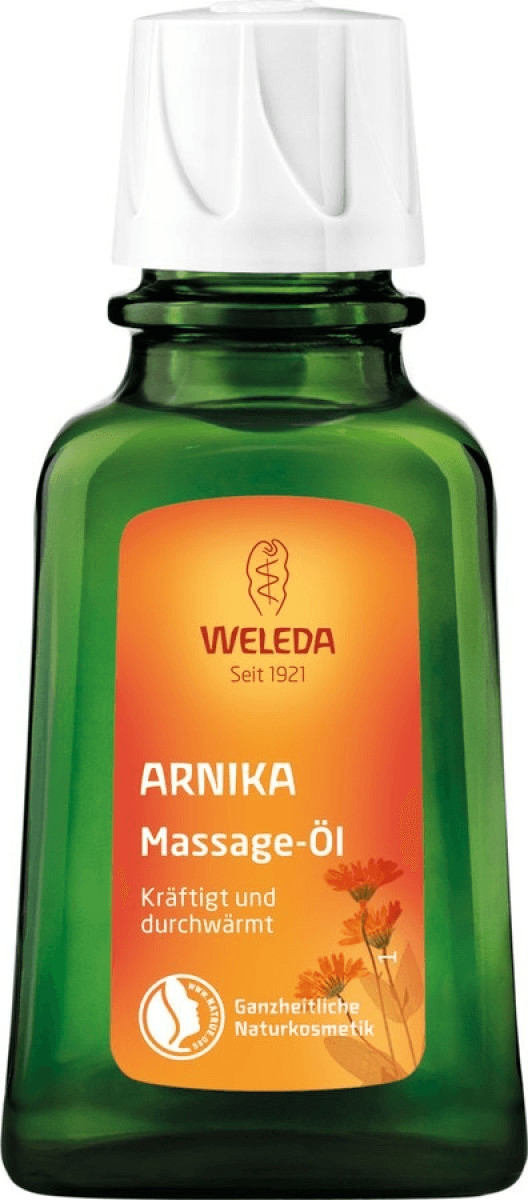 Weleda Huile de massage à l'arnica (50 ml) au meilleur prix sur idealo.fr