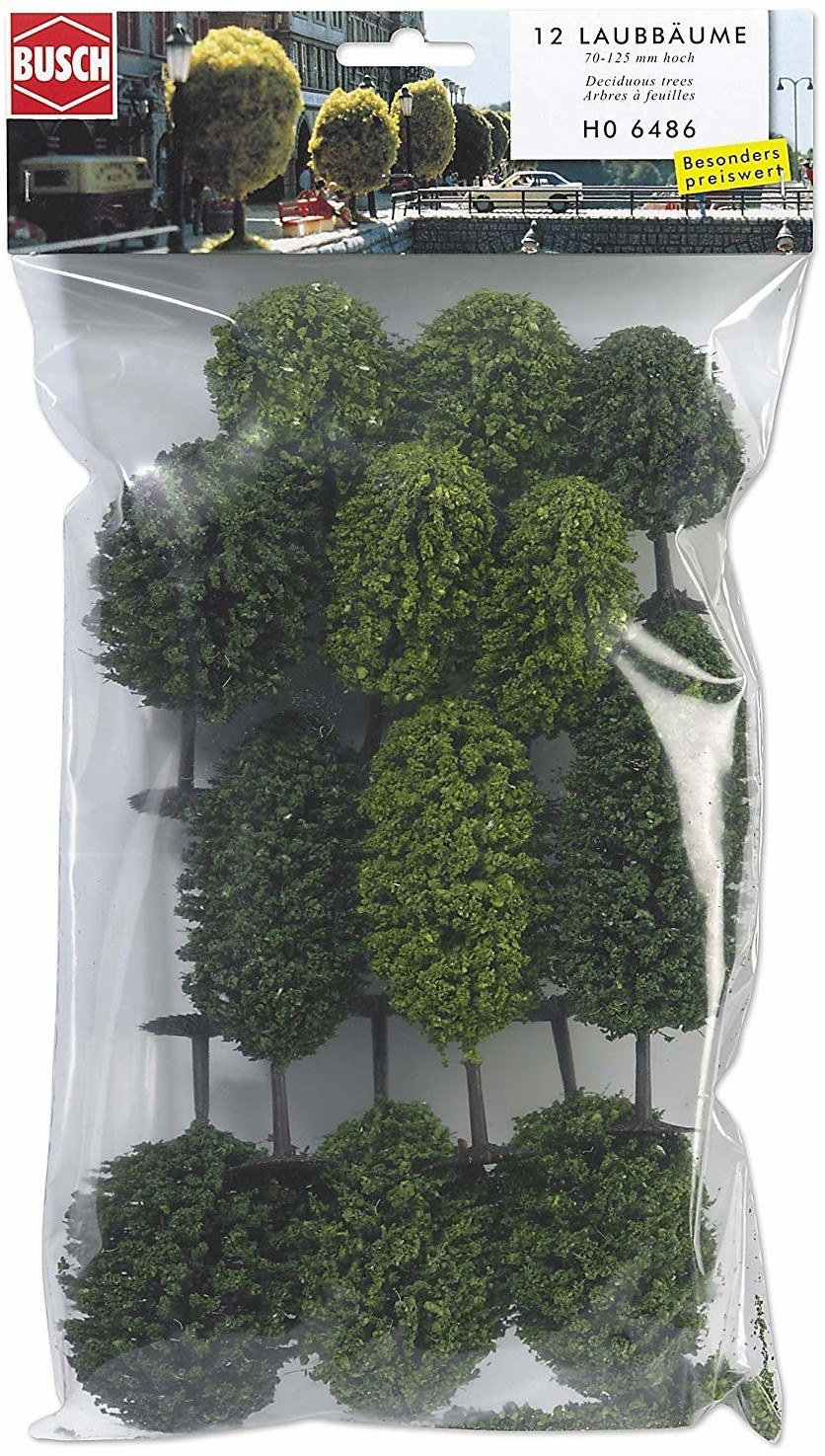 Busch Model 12 arbres à feuilles caduques (6486)