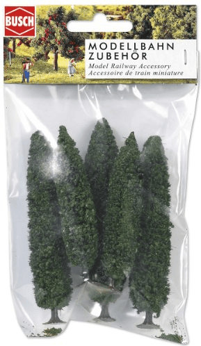 Busch Model 5 peupliers argentés (6228)