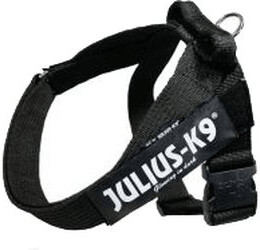 Julius K-9 IDC Belt Harness Color & Gray Size 3 82-116cm Black