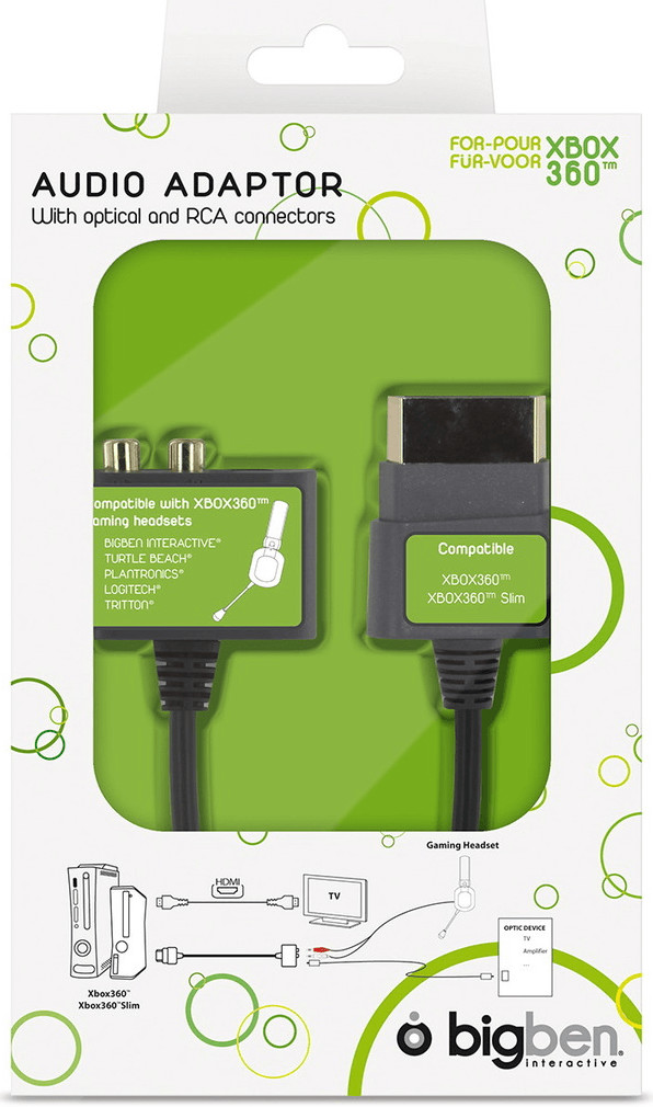 Bigben Xbox 360 Audio Headset Adapter