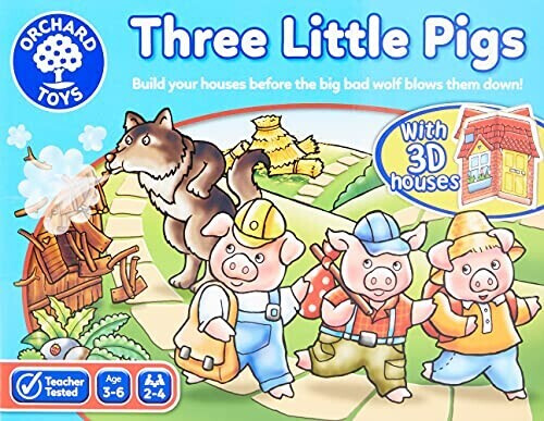 Photos - Board Game Orchard Toys Three Little Pigs