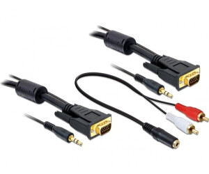 DeLock 84452 VGA + Sound (2,0m)