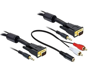DeLock 84454 VGA + Sound (5,0m)