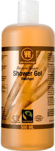 Urtekram Gel douche au sucre roux (500 ml)