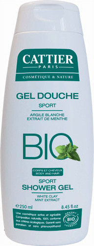 Cattier Gel douche Sport (250 ml)