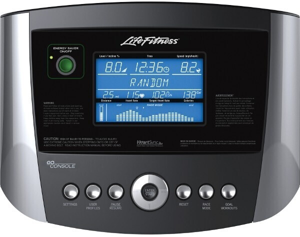 Life Fitness Tapis de course T3 avec Go Console