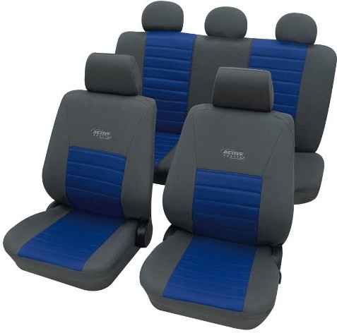 Vordere Autositzbezüge Frontairbag Ready Sport Bucket Sitzbezug, 2-teiliges  Set Autos Sitzbezüge Schwarz + Grün