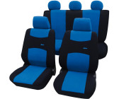 Auto Sitzbezüge Universal Polyester rot-schwarz (Komplett-Set) - CRAFTMAX