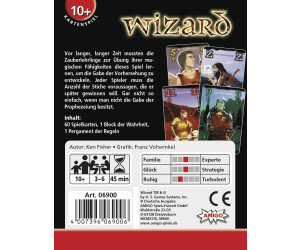 Amigo 6900 Wizard Kartenspiel Familienspiel Gesellschaftsspiel ab 10 Jahre 