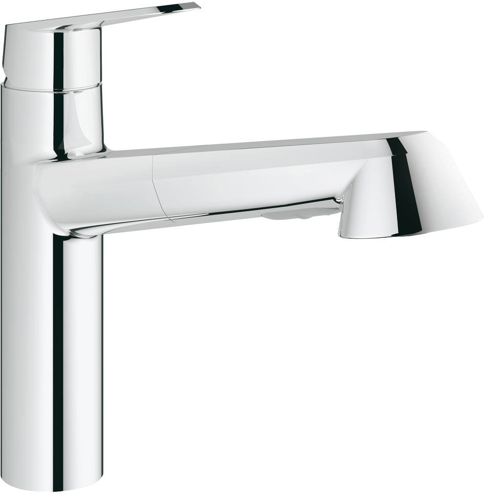 GROHE Mitigeur Eurodisc Cosmopolitan (Chrome, Haute pression, 32257002)