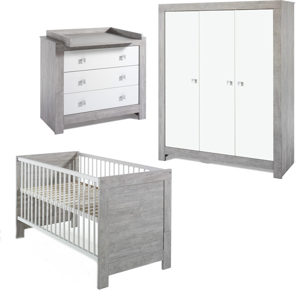 Schardt Chambre Nordic Driftwood 3 portes