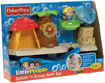 Fisher-Price Little People - Splash 'n Scoop Bath Bar