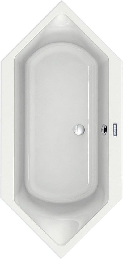 Duscholux Prime-Line 255 baignoire hexagonale 190 x 90 cm
