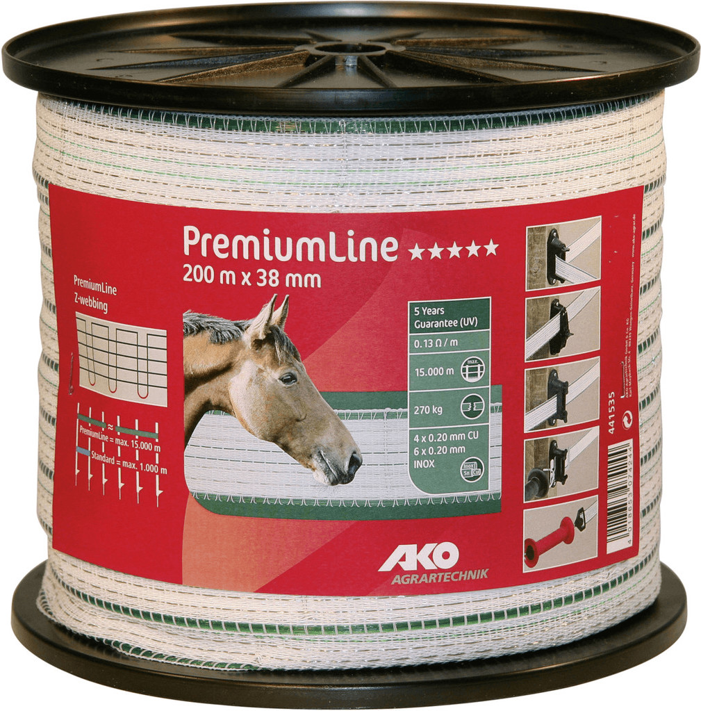 AKO PremiumLine 200 m 38 mm (441535)
