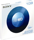 Sony MiniDisk 1GO Hi MD boîtier plastique de 1 pièce