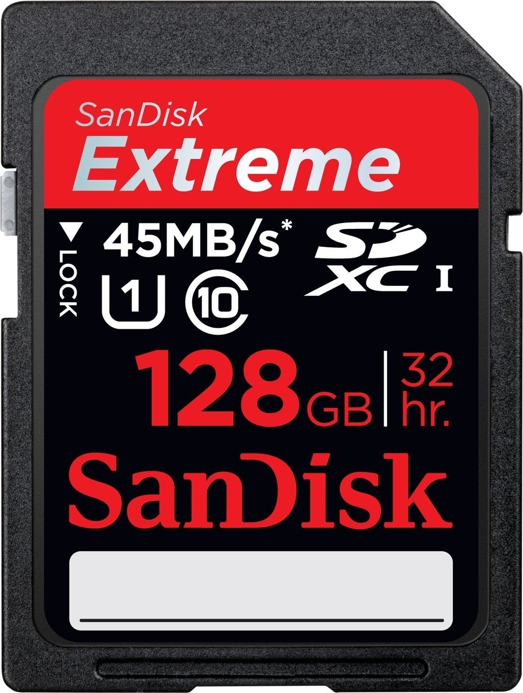 SanDisk Extreme HD Video SDXC 128 Go Classe 10 UHS-I (SDSDX-128G)