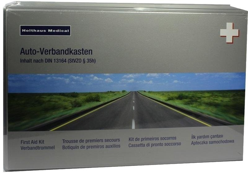 kingsmed GmbH - Privatkunden - 10 x KFZ Verbandtasche HOLTHAUS  Verbandkasten mit Malteser Aufdruck mit Inhalt nach DIN 13164
