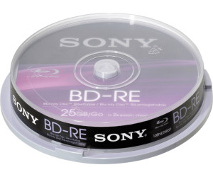 Sony BD-RE 25Gb 135min 10er Cakebox