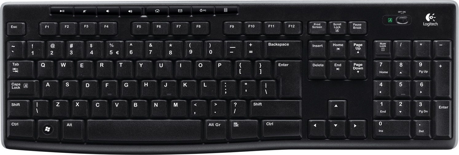 Logitech Wireless Keyboard K270 DE