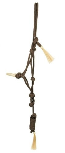 Pfiff Licol corde avec cuir brut (100980)