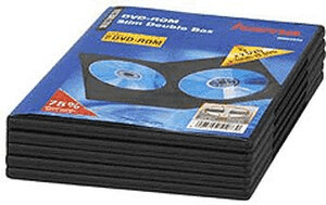 Hama Boîtiers DVD Doubles Slim (pack de 5)