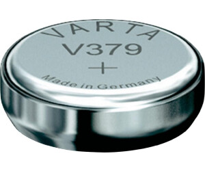 1x V379 Uhren-Batterie Knopfzelle SR63 SR521 AG0 VARTA Neu Silberoxid 