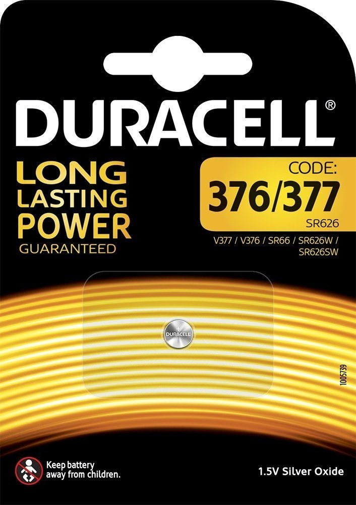 Duracell D 377 Knopfzelle SR66 Batterie 1,5V 27 mAh ab 0,80 €