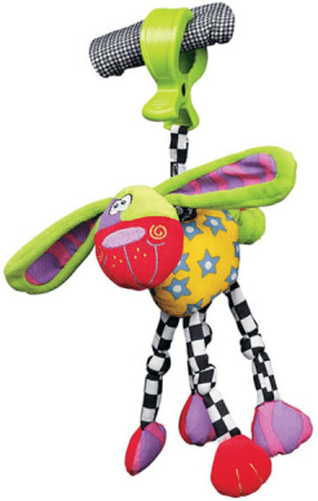 Playgro Zany Zoo Wonky Wigglers - Chien
