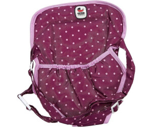 Porte-bébé Pour Poupée 14-18 Pouces - Bretelles Réglables, Design Rose - Pour Jouer à La Maman/papa