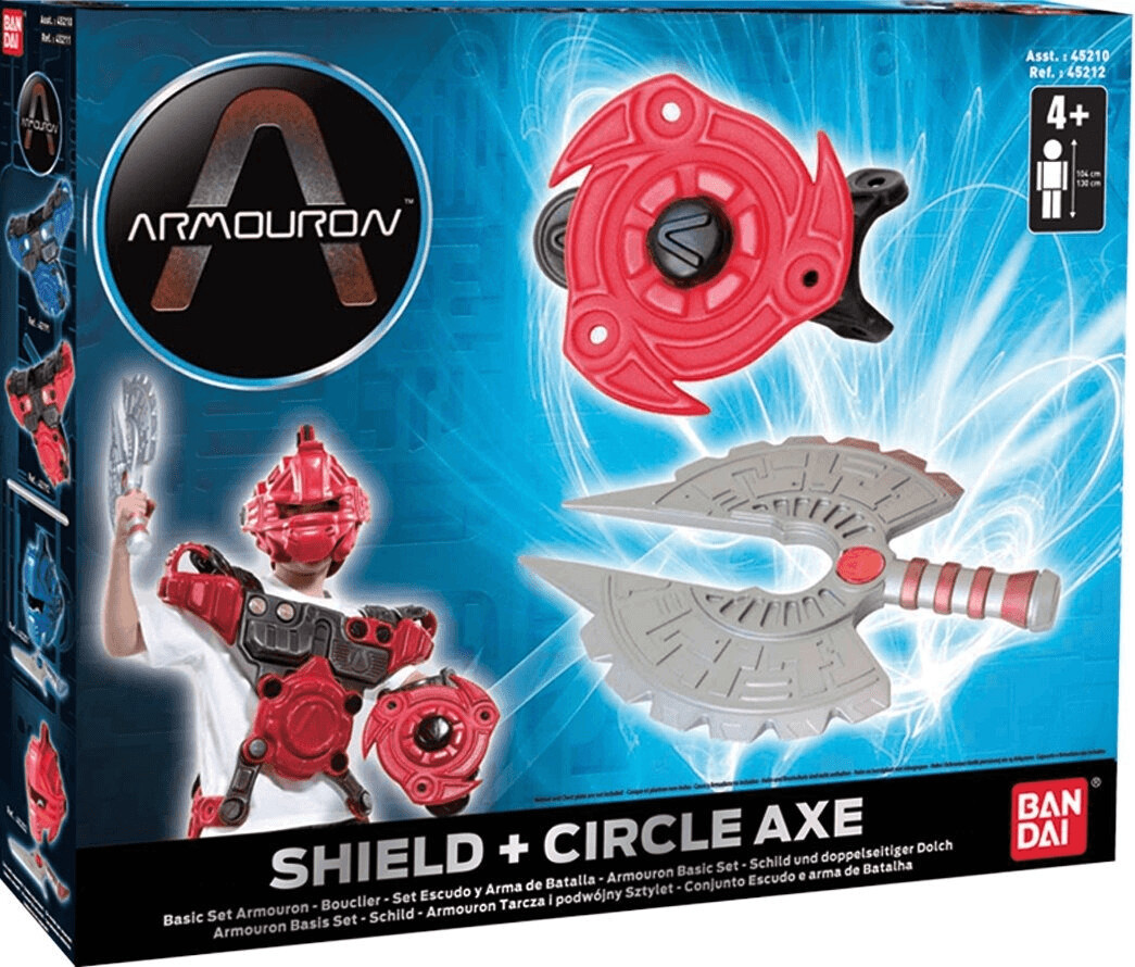 Bandai Armouron Compact Set - Shield + Circle Axe (45210)