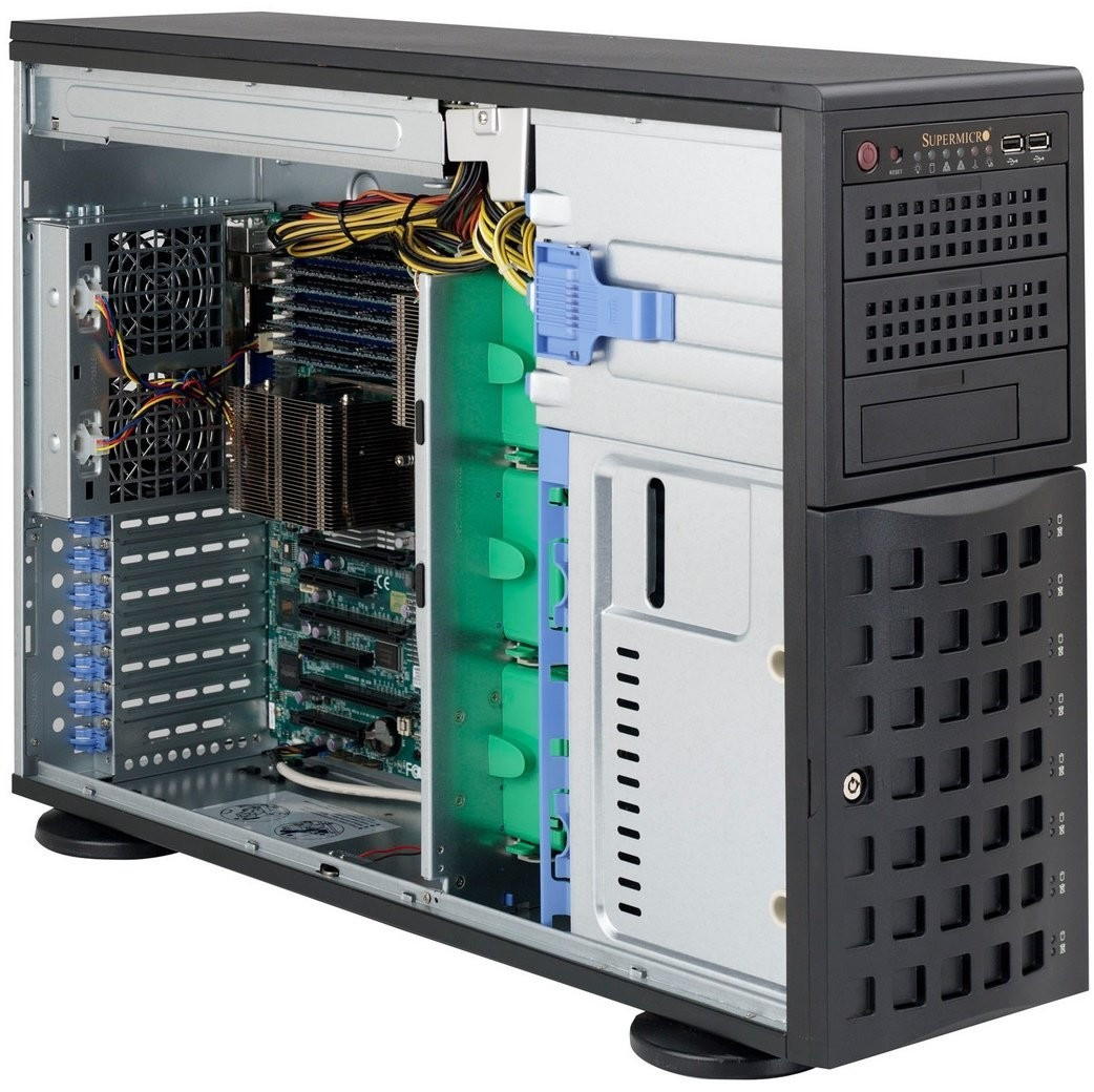 SuperMicro SuperChassis 745TQ-920B noir 920W