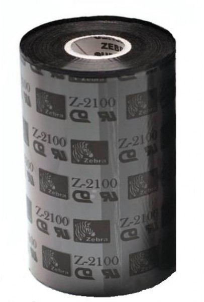 Zebra 2100 Wax 110 mm x 450 m