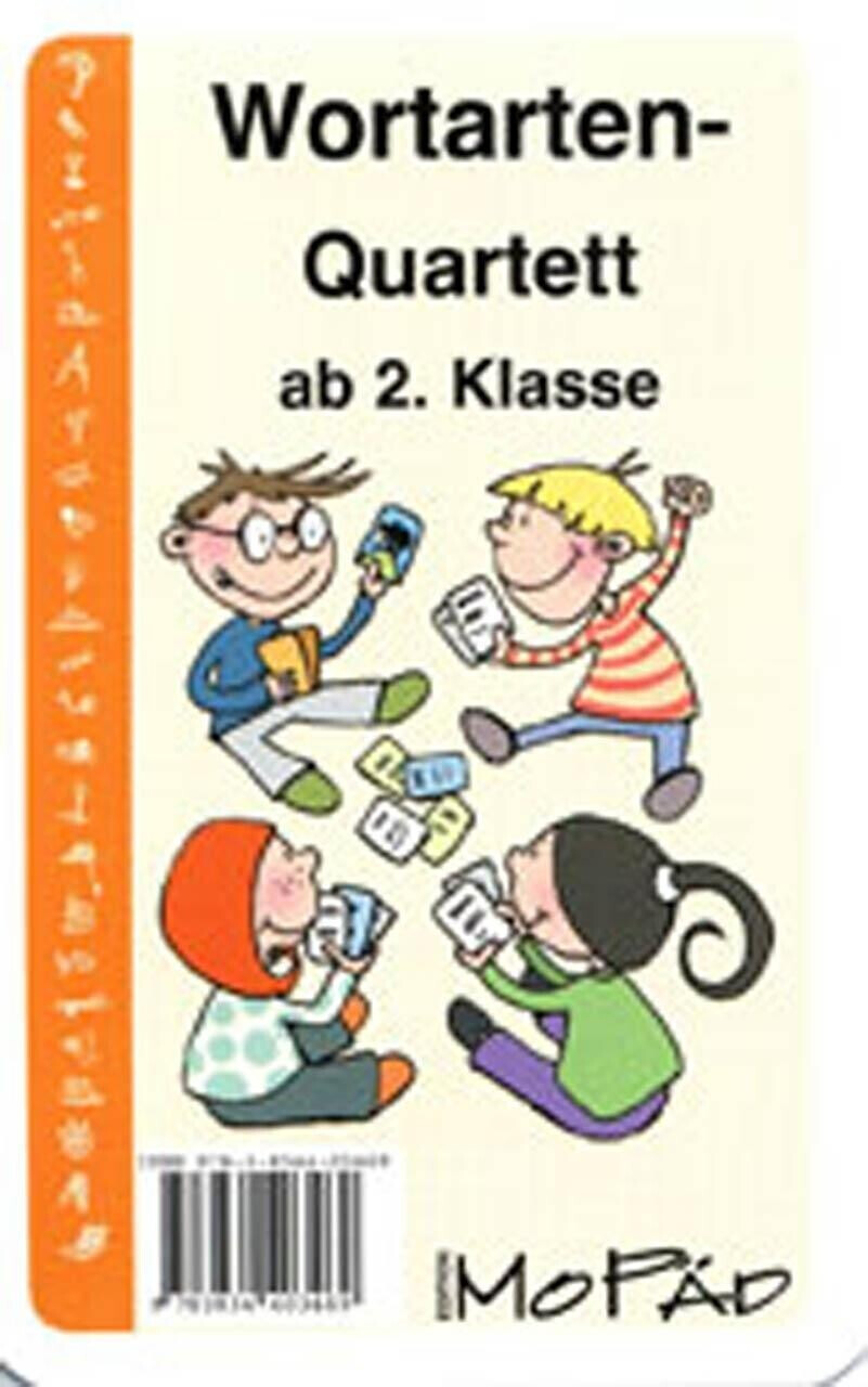 Persen Wortarten-Quartett (allemand)