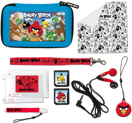 GameOn 3DS Angry Birds Stereoscopic Gamer Accessory Set