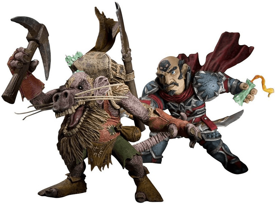 DC Collectibles World of Warcraft - Series 8 - Gnome Rogue vs. Kobold Miner